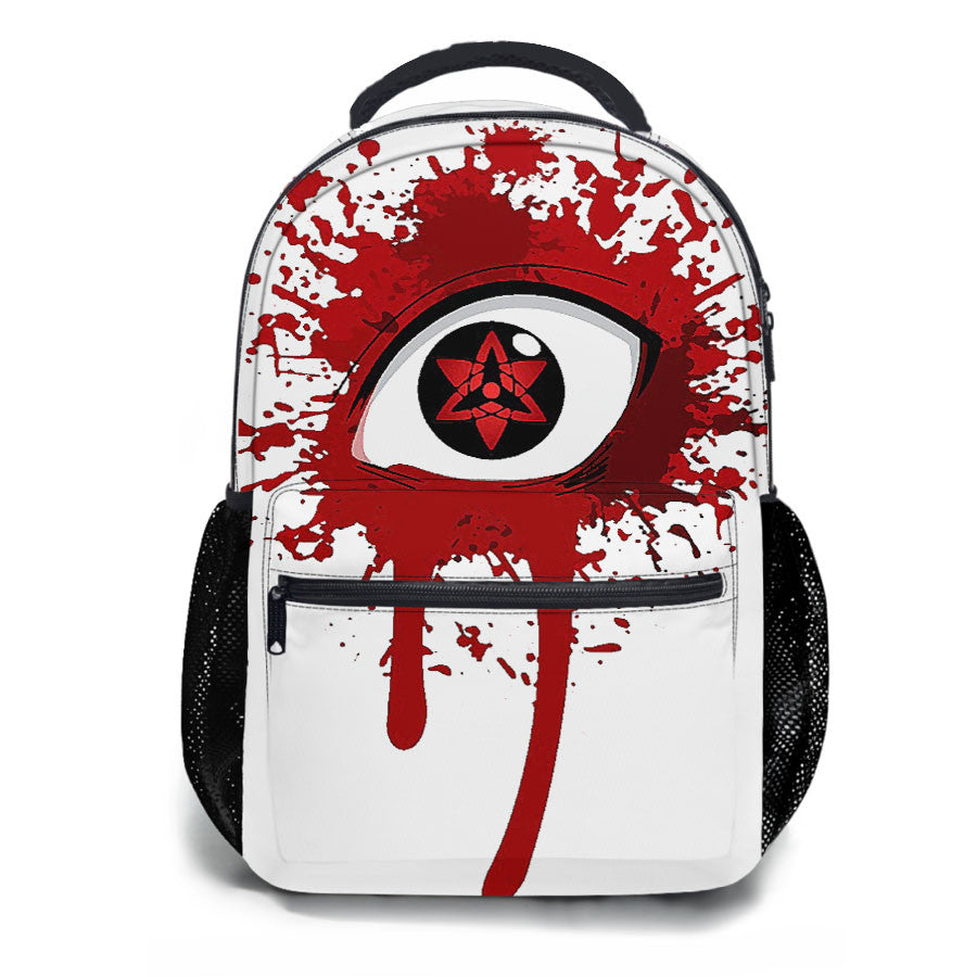 Uchiha Mangekyo Sharingan Naruto School Backpacks