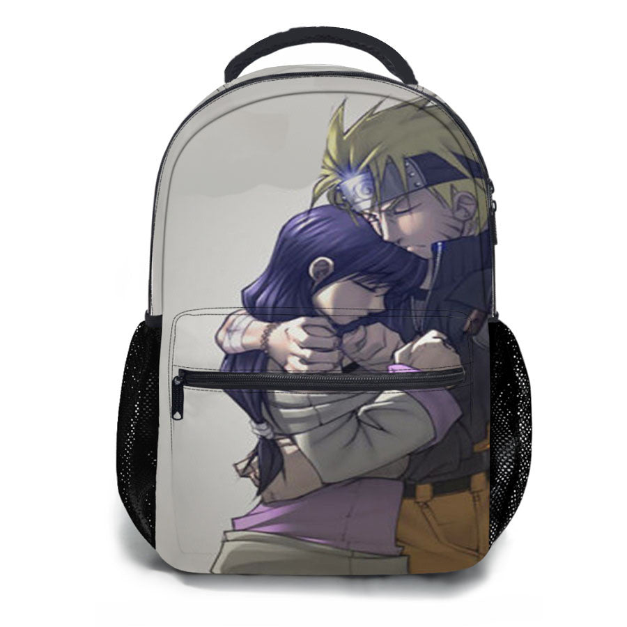 Utsumaki Naruto Hinata Hyuga School Backpacks