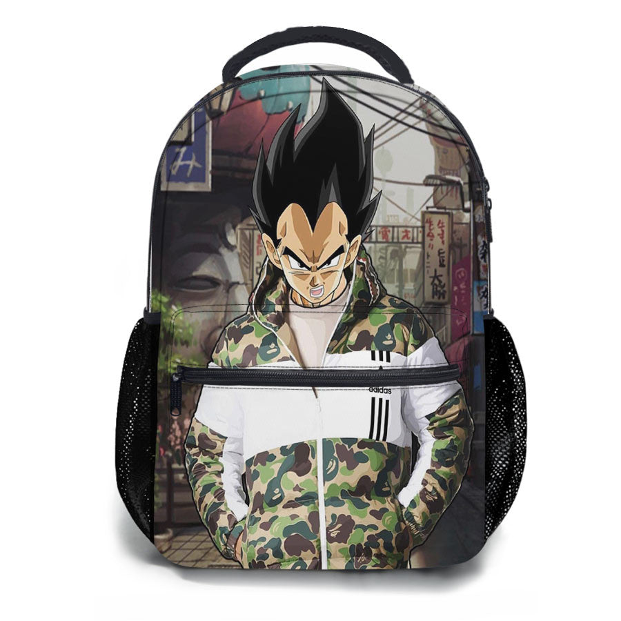 Vegeta Hypebeast Dragon Ball Z School Backpacks