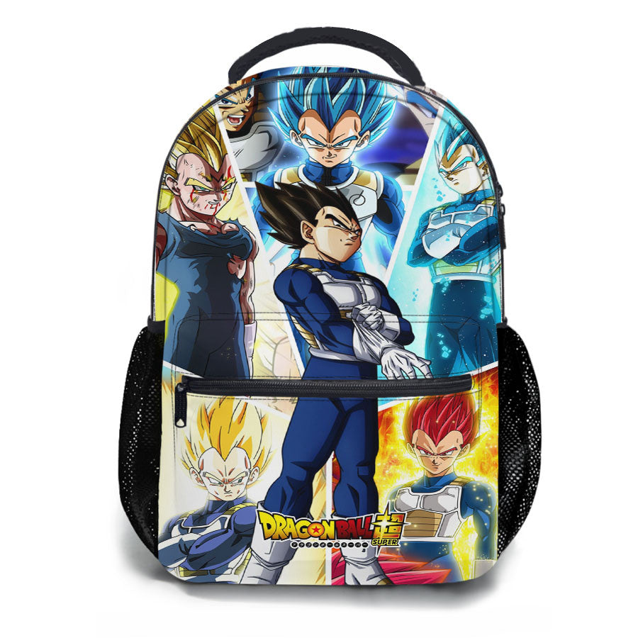 Vegeta Transformations Dragon Ball School Backpacks