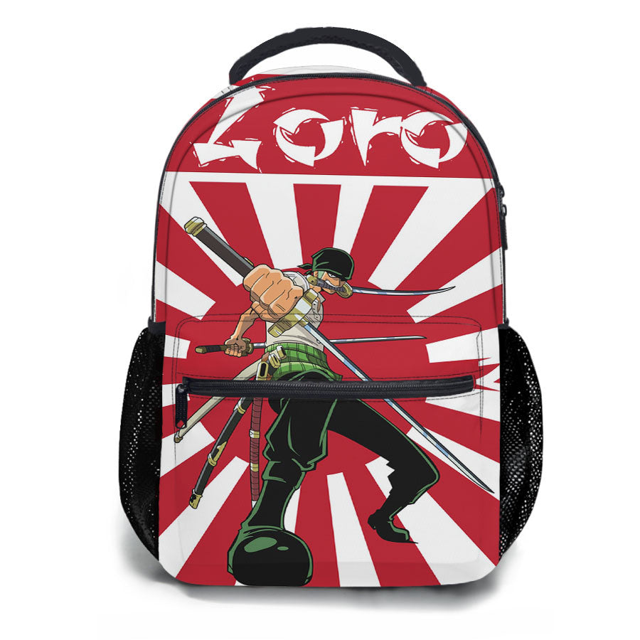 Zoro One Piece School Backpacks