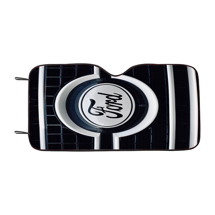 Ford Car Front Camera Badge Car Auto Sun Shade Windshield Cover