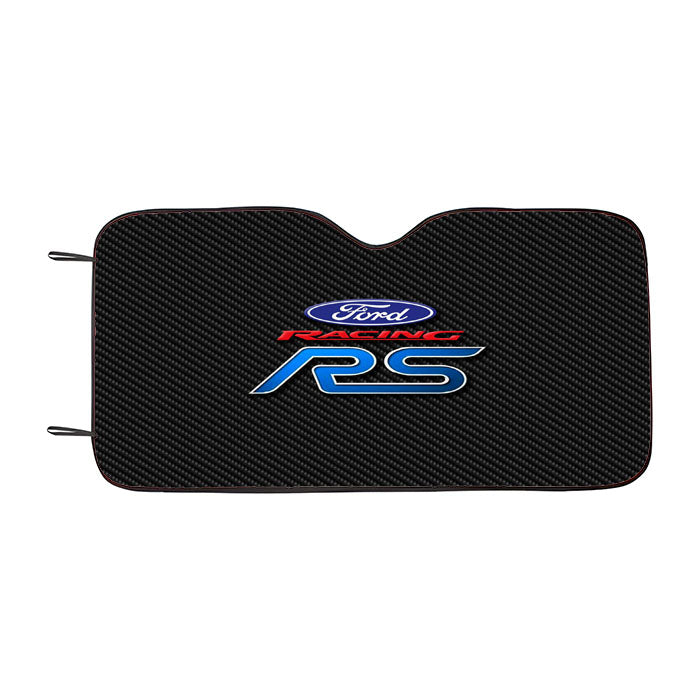 Ford Racing Focus Rs Car Auto Sun Shade Windshield Cover