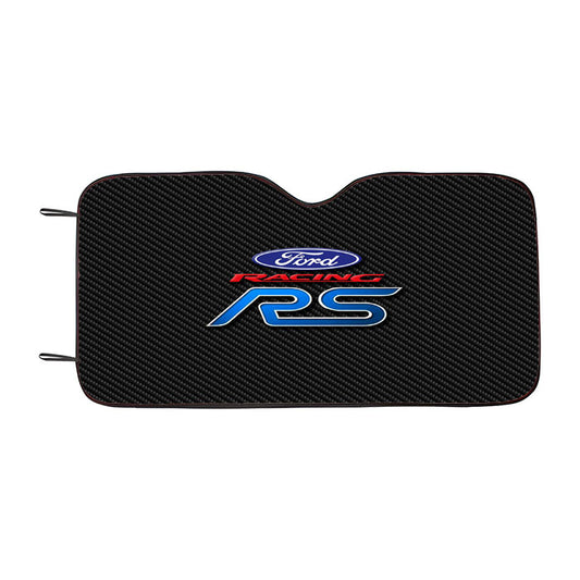 Ford Racing Focus Rs Car Auto Sun Shade Windshield Cover