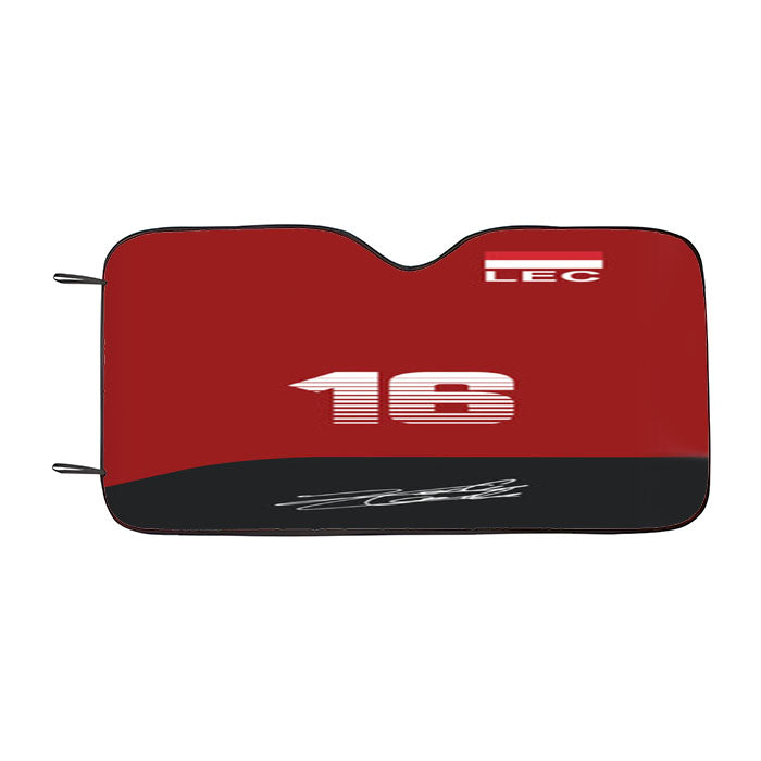 Leclerc - F1 Car Auto Sun Shade Windshield Cover