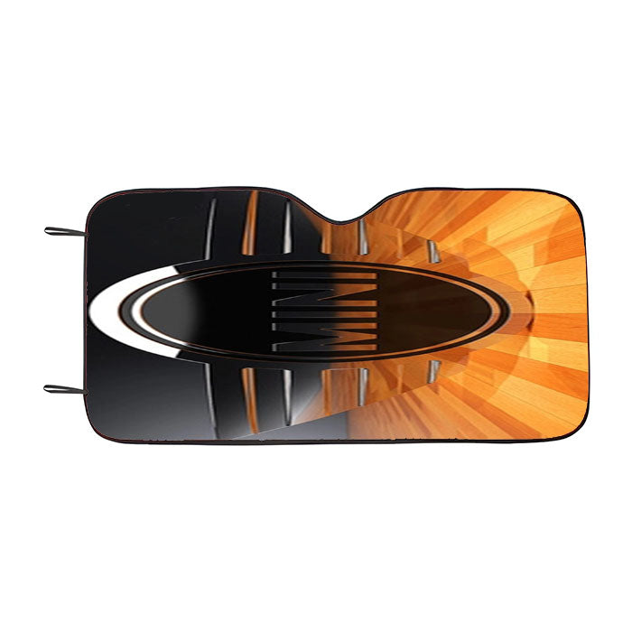 Mini Cooper Logo Classic Car Auto Sun Shade Windshield Cover