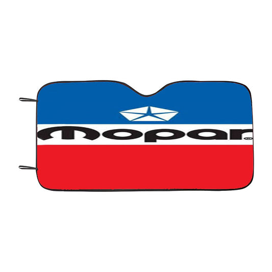 Mopar Flag Car Auto Sun Shade Windshield Cover