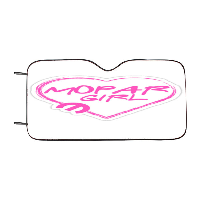 Mopar Girl Car Auto Sun Shade Windshield Cover