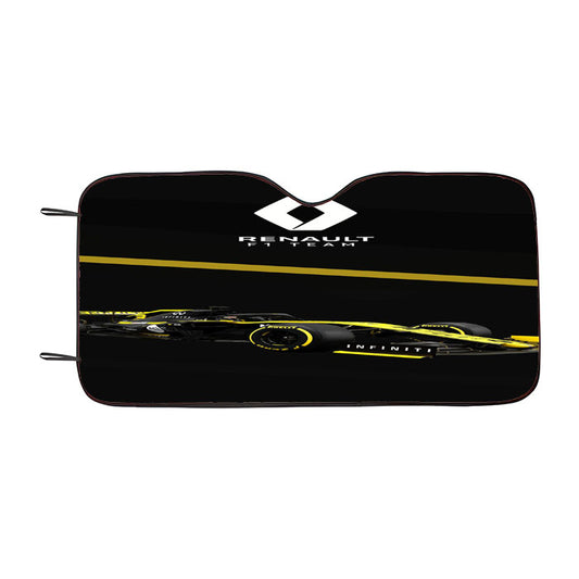 Renault Formula One Car Auto Sun Shade Windshield Cover