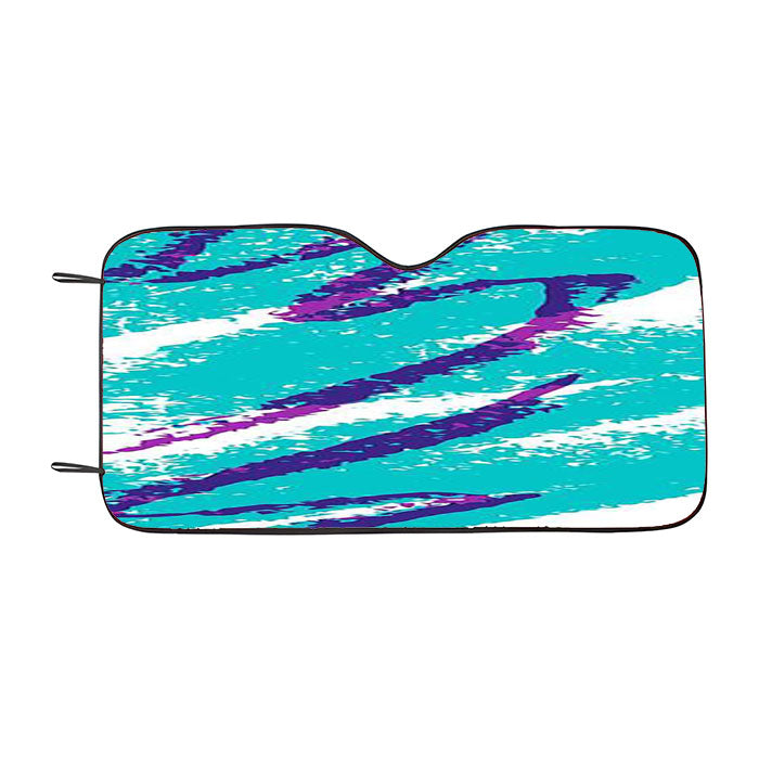 90'S Cup Jazz Pattern Car Auto Sun Shade Windshield Cover