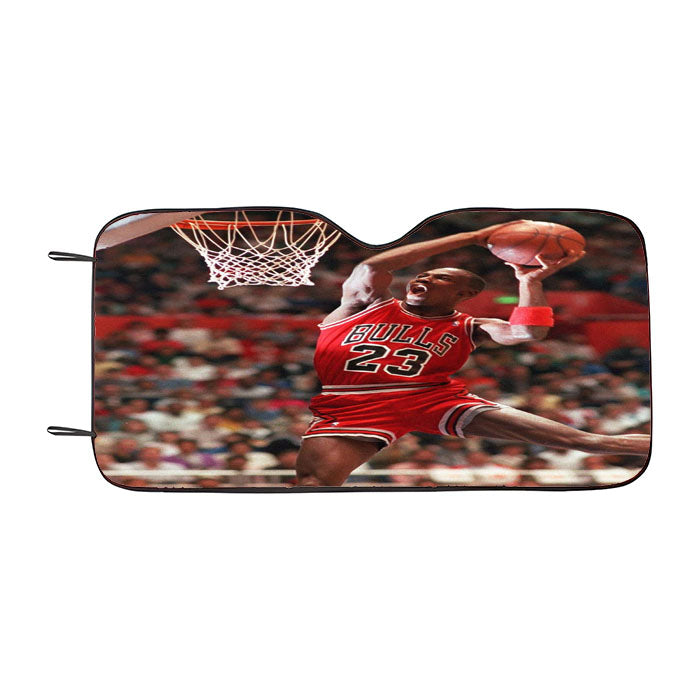 Air Jordan Basketball Car Auto Sun Shade Windshield Cover