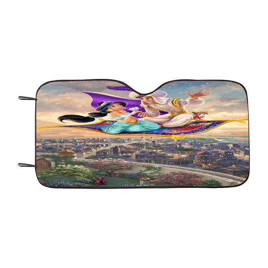 Aladdin Car Auto Sun Shade Windshield Cover