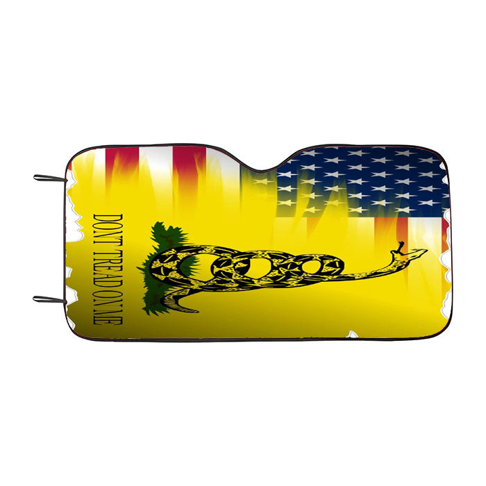 American Gadsden Flag Car Auto Sun Shade Windshield Cover