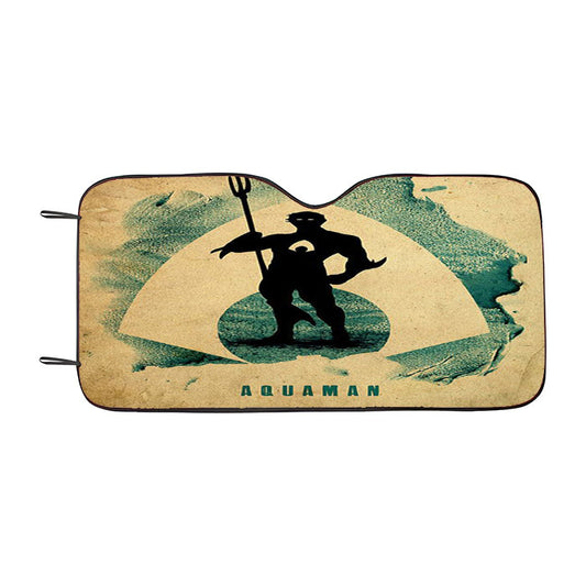 Aquaman Superheroes Marvel Car Auto Sun Shade Windshield Cover