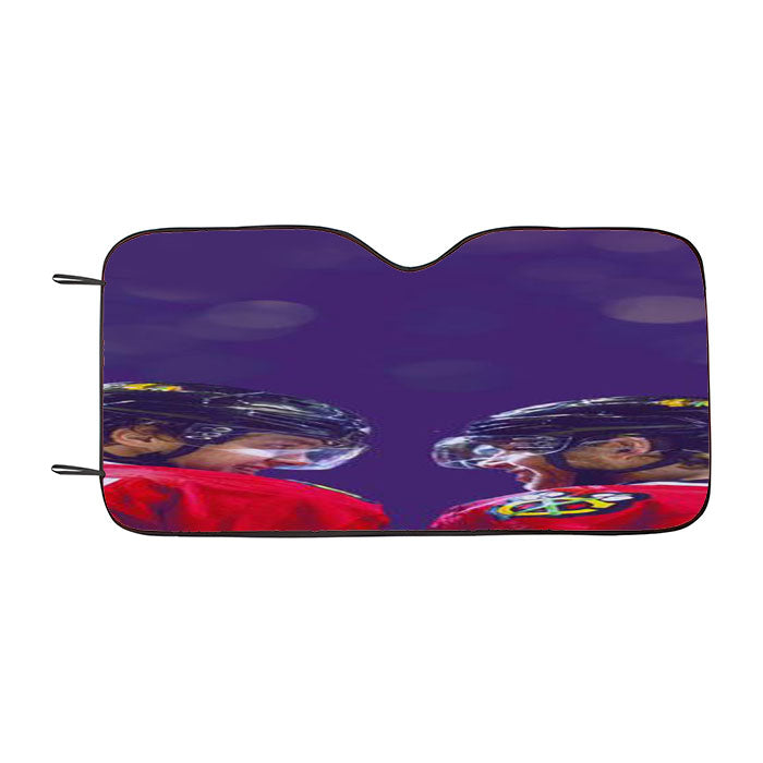 Artemi Panarin And Patrick Kane Nhl Car Auto Sun Shade Windshield Cover