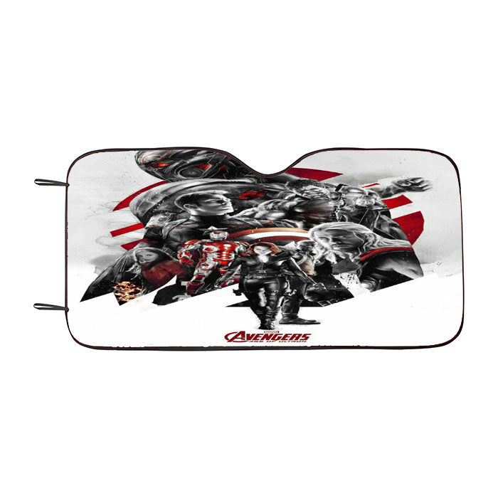 Avengers Age Of Ultron Poster Marvel Car Auto Sun Shade Windshield Cover