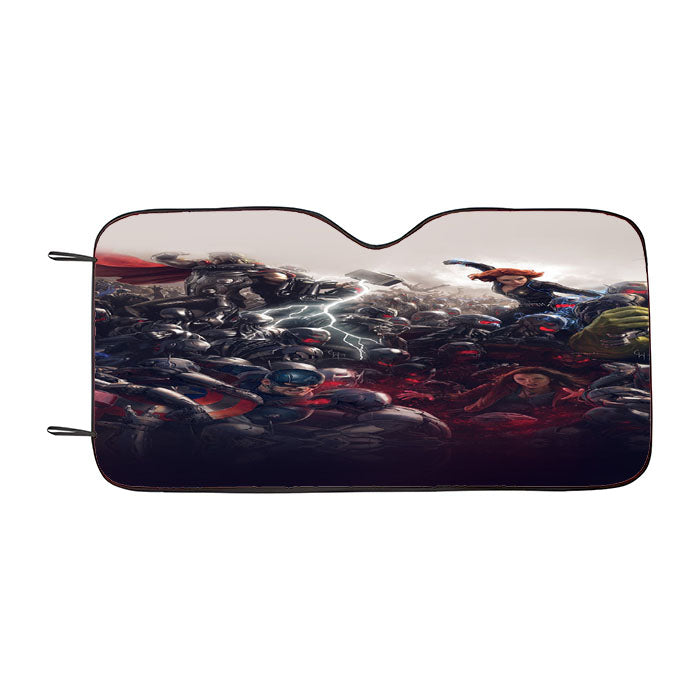 Avengers Marvel Hero Car Auto Sun Shade Windshield Cover