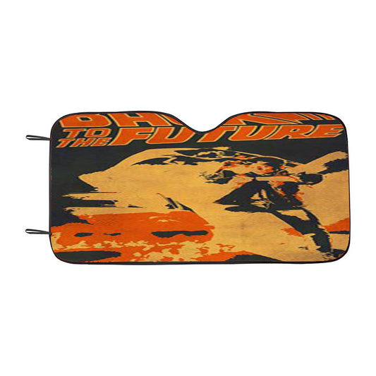 Back To The Future Items 3 Car Auto Sun Shade Windshield Cover