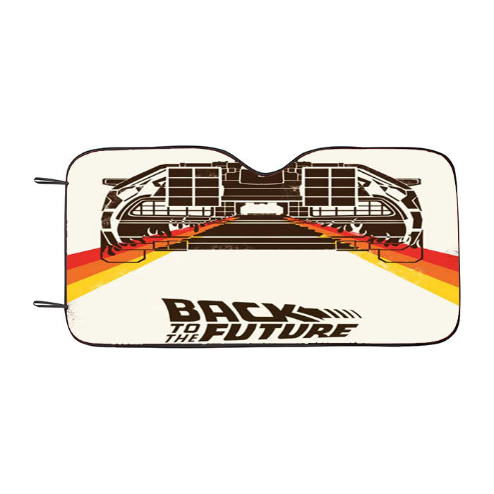 Back To The Future Vintage Poster Car Auto Sun Shade Windshield Cover