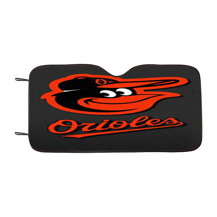 Baltimore Orioles 3 Car Auto Sun Shade Windshield Cover