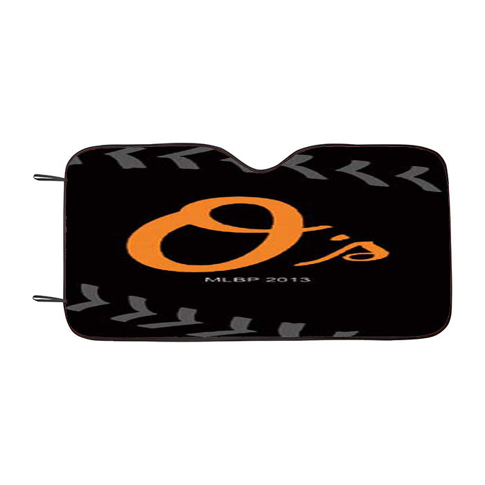 Baltimore Orioles Logo Car Auto Sun Shade Windshield Cover