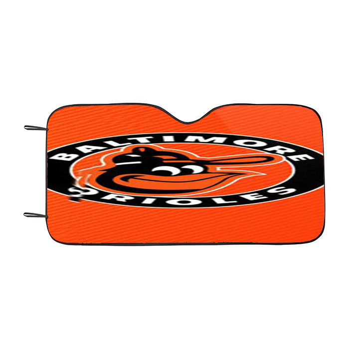 Baltimore Orioles Mlb Sport Logo Car Auto Sun Shade Windshield Cover