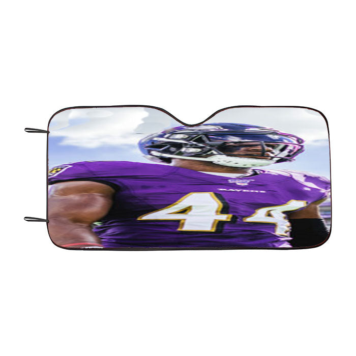 Baltimore Ravens Marlon Humphrey Car Auto Sun Shade Windshield Cover