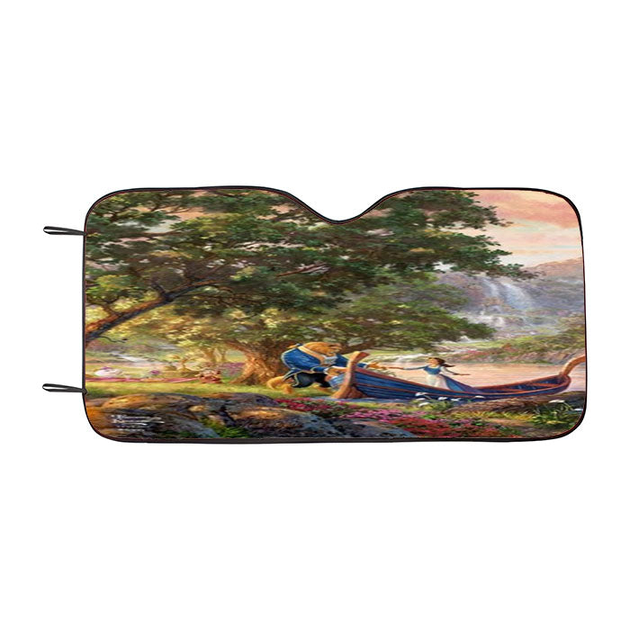 Beauty And The Beast Ii Car Auto Sun Shade Windshield Cover