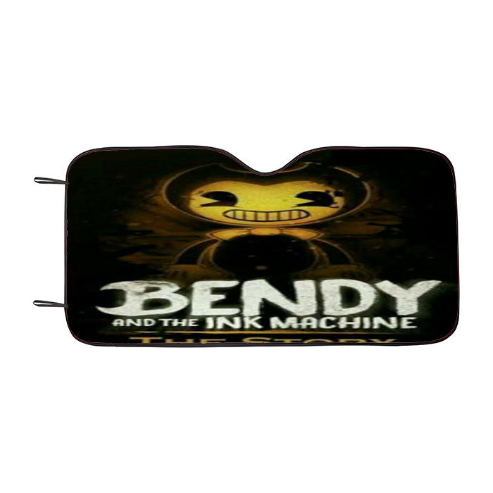 Bendy And The Ink Machine Car Auto Sun Shade Windshield Cover