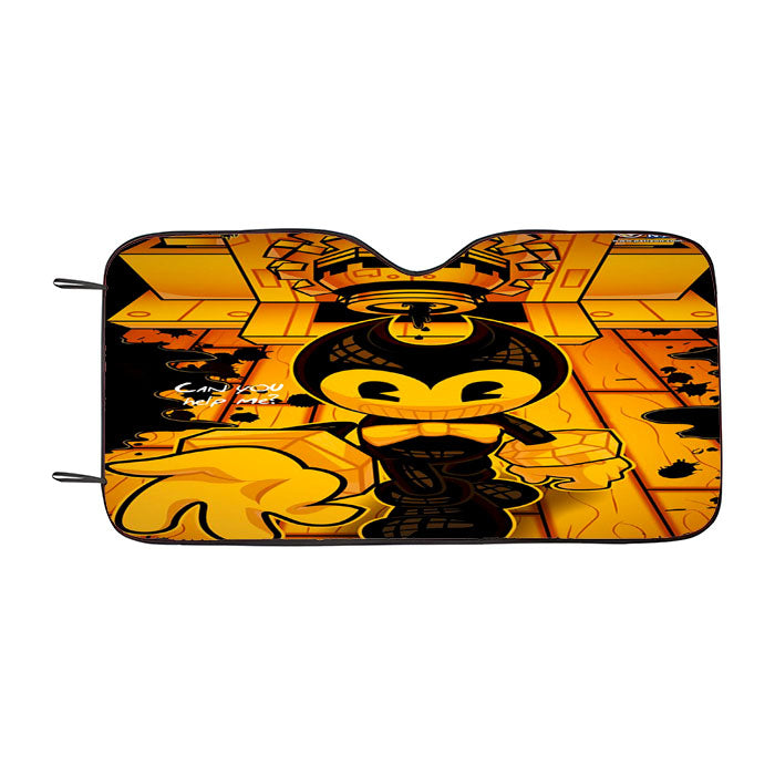 Bendy And The Ink Machine Chapter 3 Car Auto Sun Shade Windshield Cover