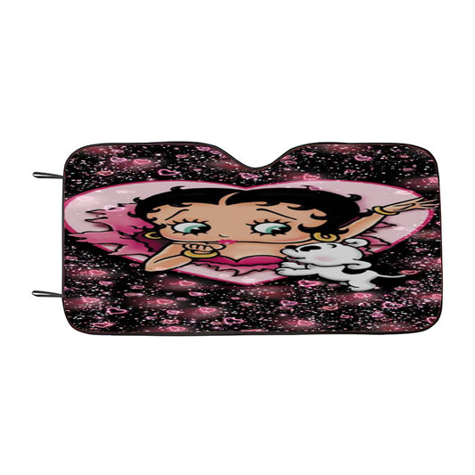 Betty Boop Classic Car Auto Sun Shade Windshield Cover