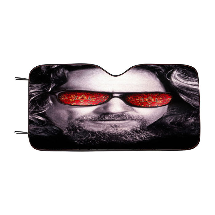 Big Lebowski The Dude Abides Car Auto Sun Shade Windshield Cover