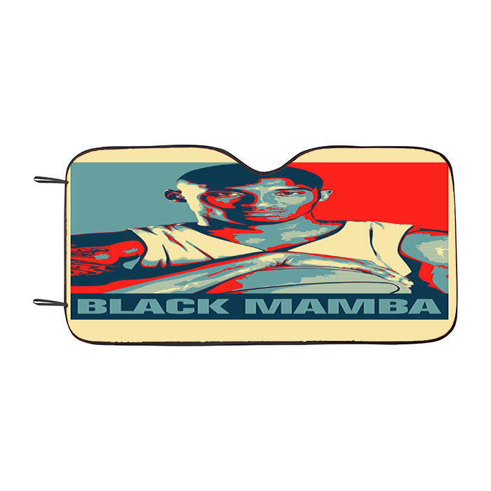 Black Mamba Kobe Bryant Pop Culture Car Auto Sun Shade Windshield Cover