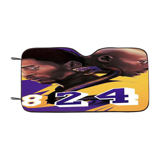 Black Mamba Legend Kobe Bryant Car Auto Sun Shade Windshield Cover