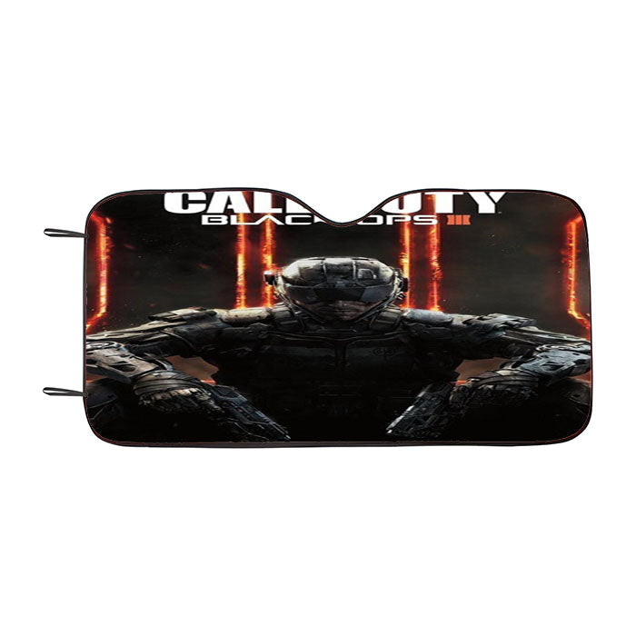 Black Ops Call Of Duty Car Auto Sun Shade Windshield Cover
