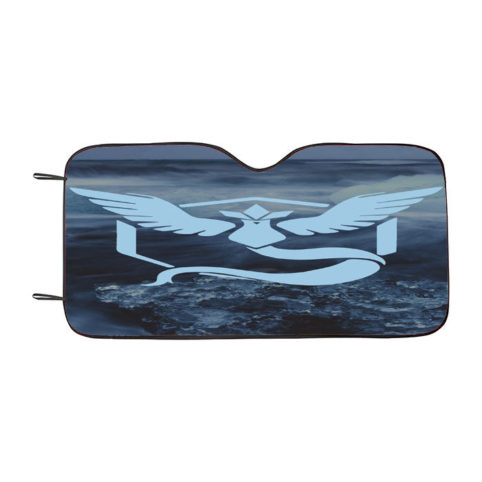 Blue Mystic Logo Pokemon Car Auto Sun Shade Windshield Cover
