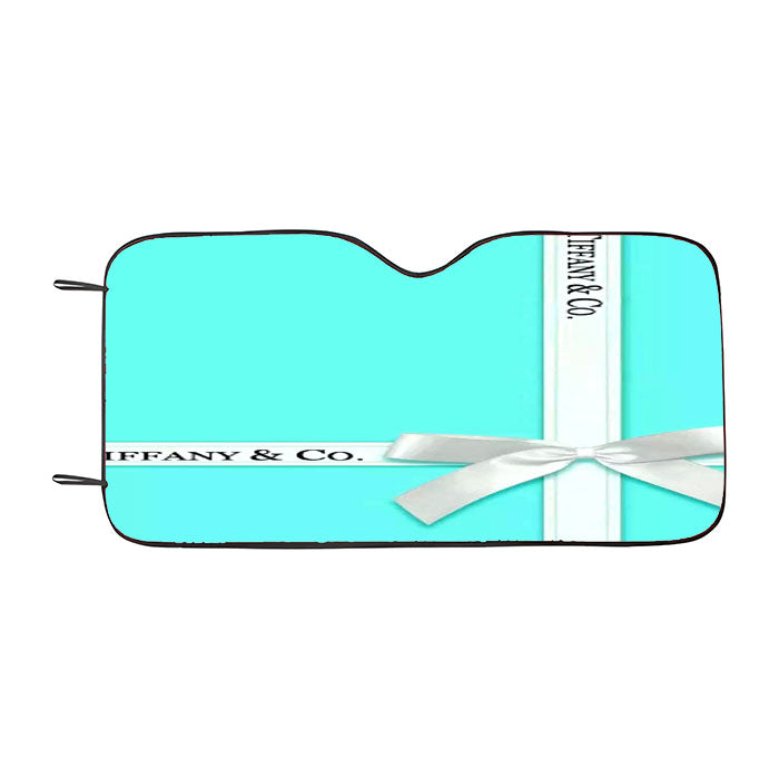Blue Tiffany And Co Box Car Auto Sun Shade Windshield Cover