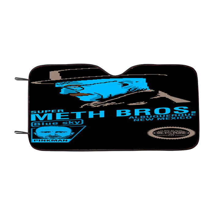Breaking Bad Meth Bros Illustration Car Auto Sun Shade Windshield Cover
