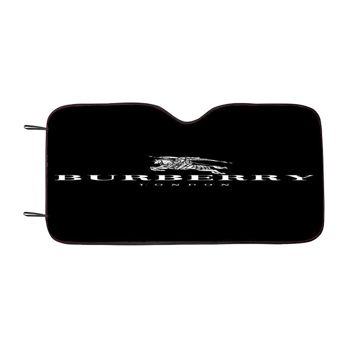 Burberry Black Car Auto Sun Shade Windshield Cover
