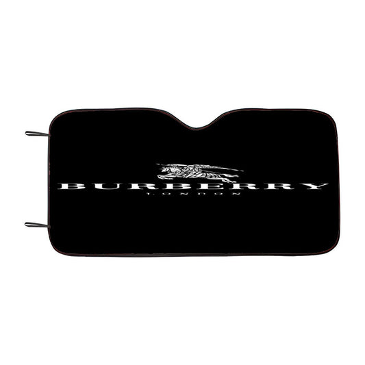 Burberry Black Car Auto Sun Shade Windshield Cover