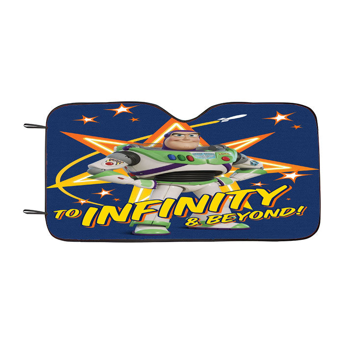 Buzz Lightyear Infinity & Beyond Car Auto Sun Shade Windshield Cover