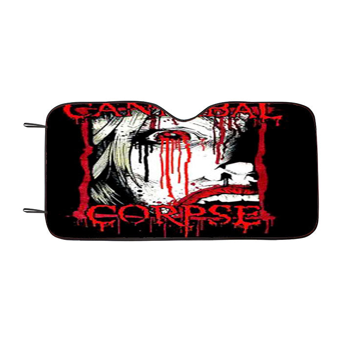 Cannibal Corpse Car Auto Sun Shade Windshield Cover