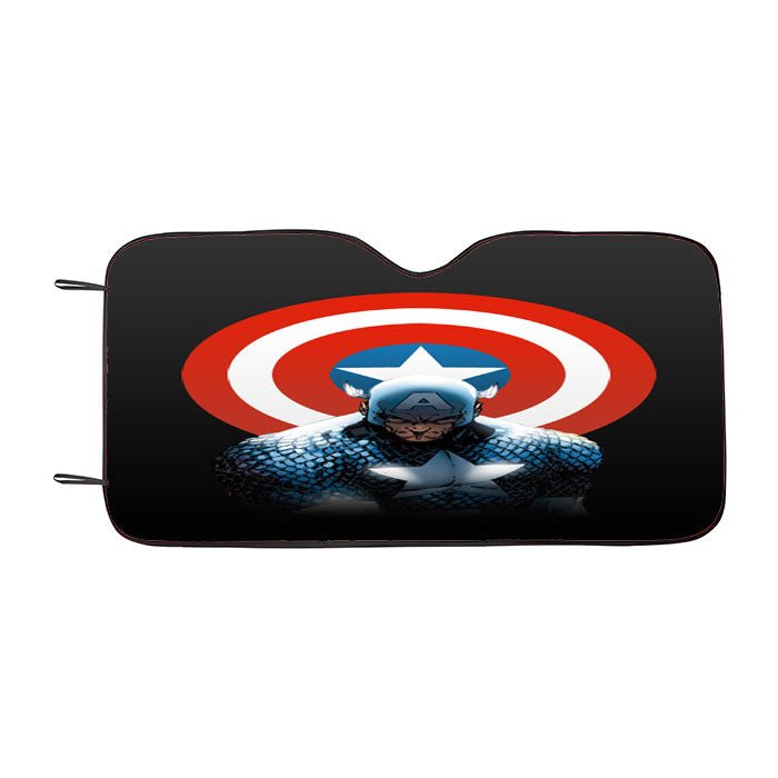 Captain America Car Auto Sun Shade Windshield Cover