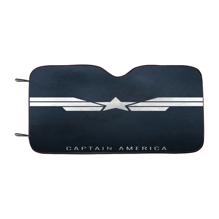 Captain America Logo Strenght Car Auto Sun Shade Windshield Cover