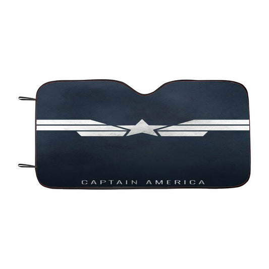 Captain America Logo Strenght Car Auto Sun Shade Windshield Cover