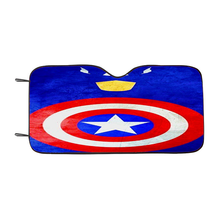 Captain America Marvel Hero Car Auto Sun Shade Windshield Cover