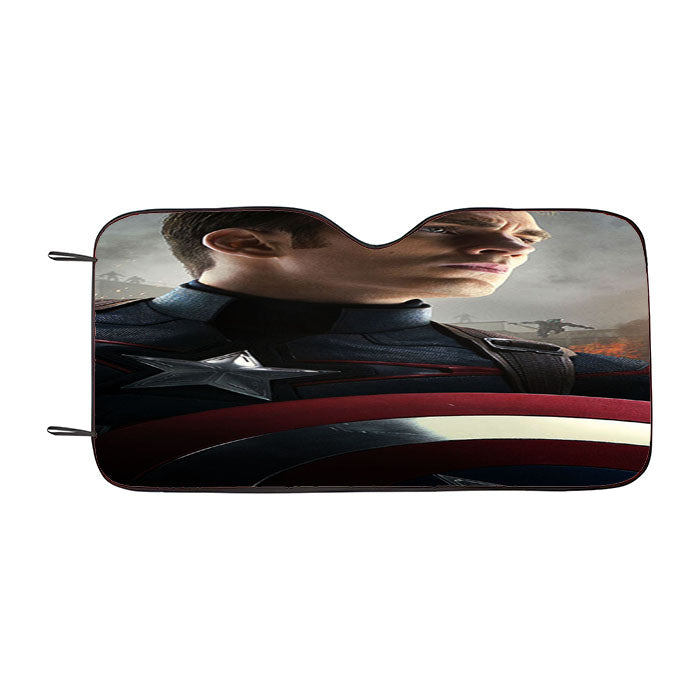 Captain America Photos Cover Marvels Avengers Car Auto Sun Shade Windshield Cover
