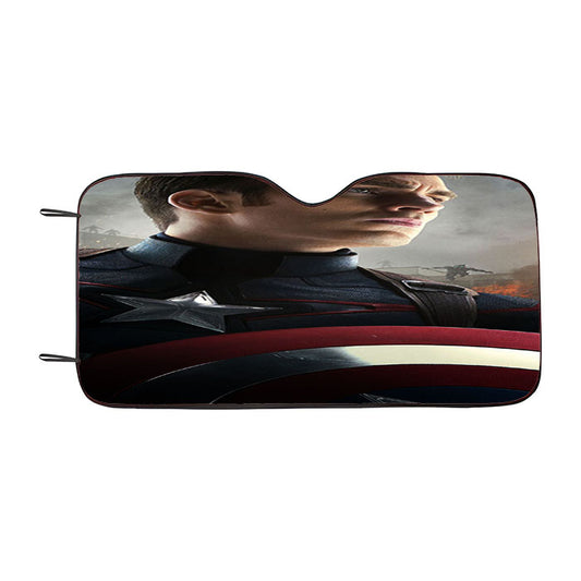 Captain America Photos Cover Marvels Avengers Car Auto Sun Shade Windshield Cover