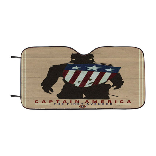 Captain America Te First Avengers Car Auto Sun Shade Windshield Cover