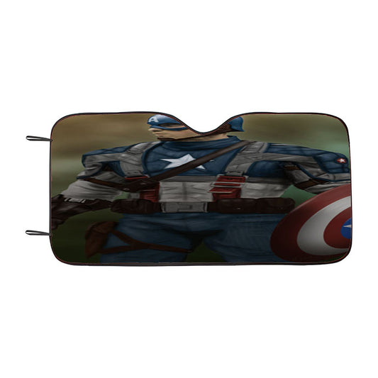 Captain America The First Avenger Car Auto Sun Shade Windshield Cover